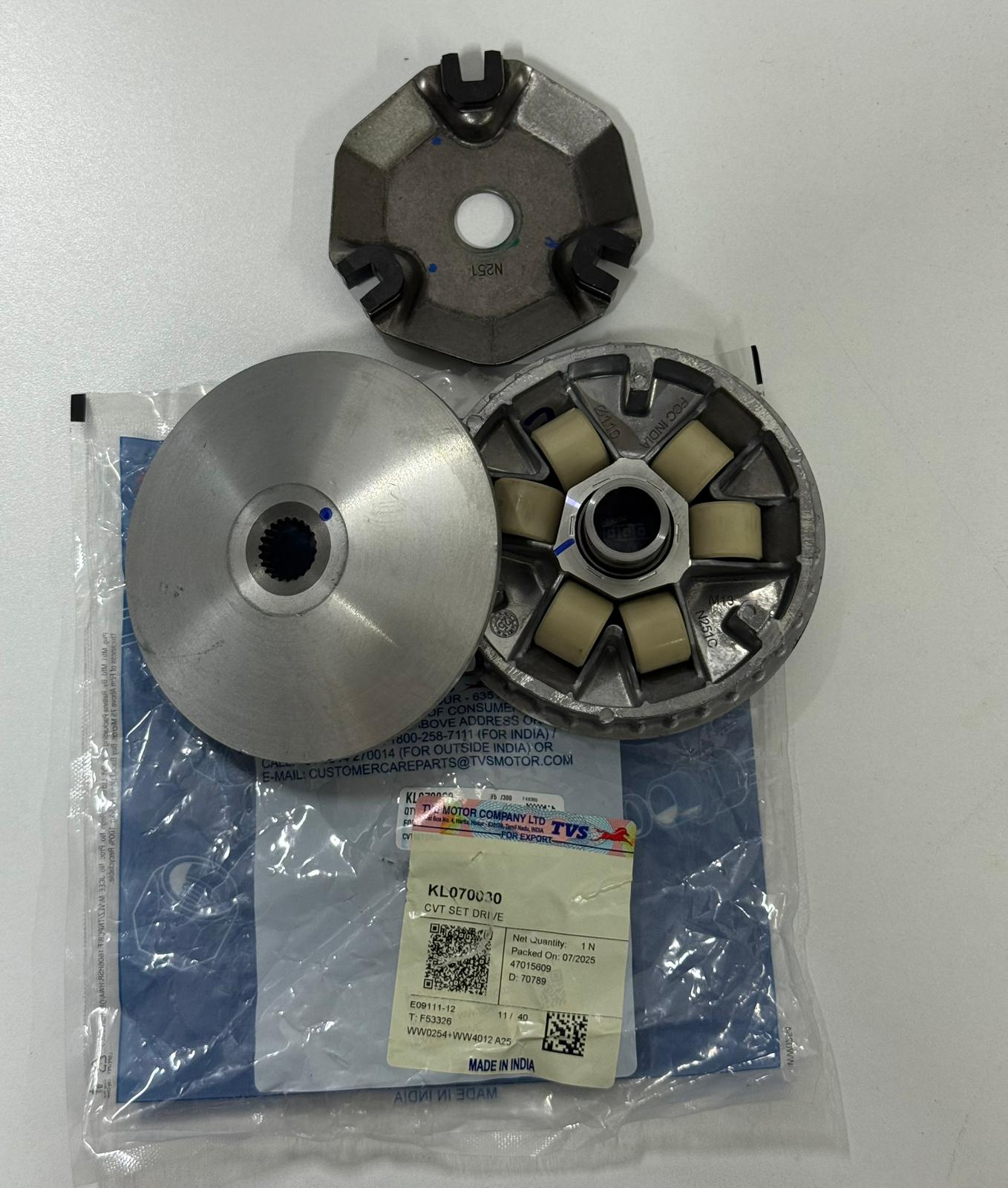 TVS ORİJİNAL ÖN VARYATÖR (KOMPLE)