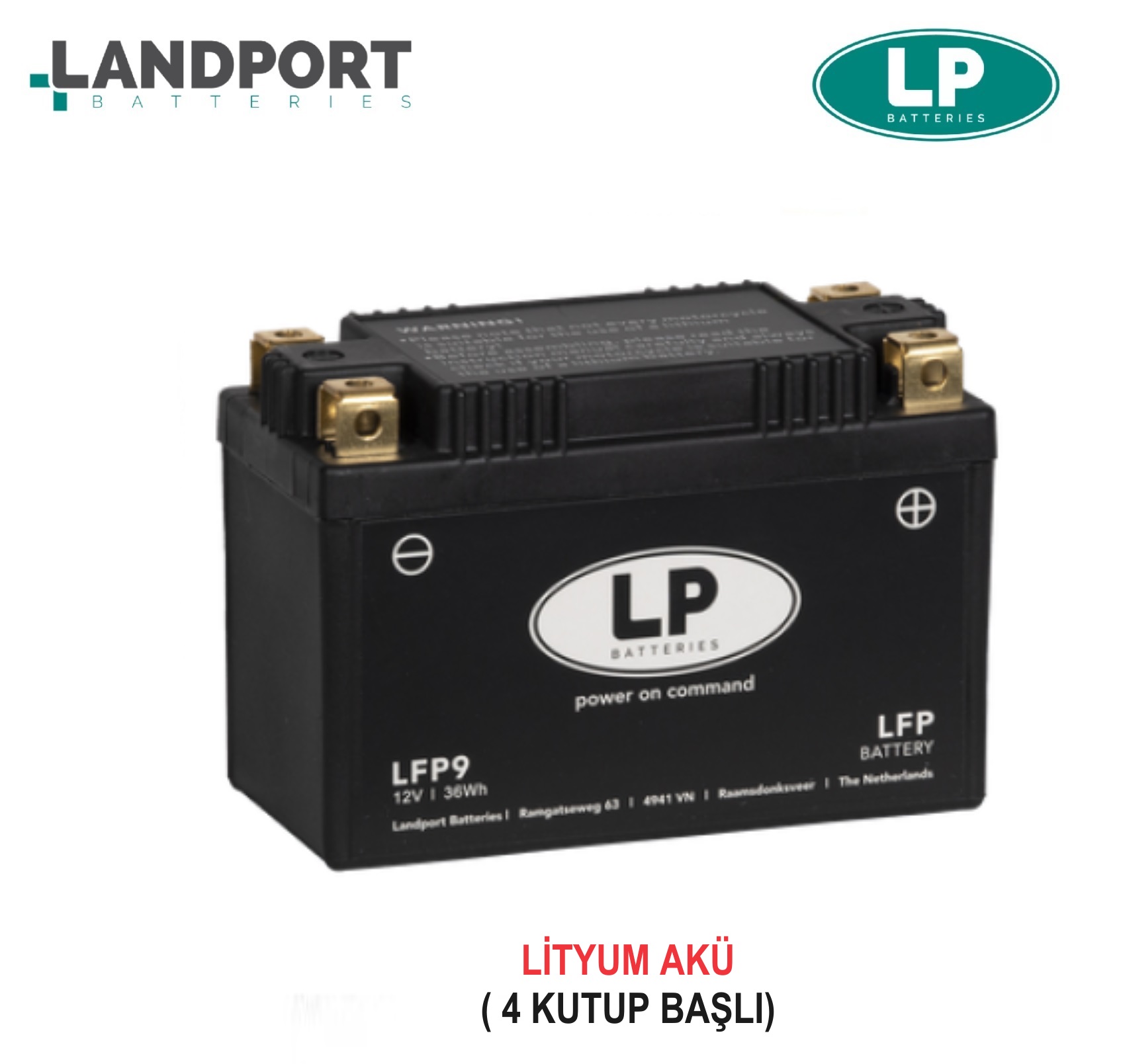 LİTYUM AKÜ (ML LFP9) 36Wh