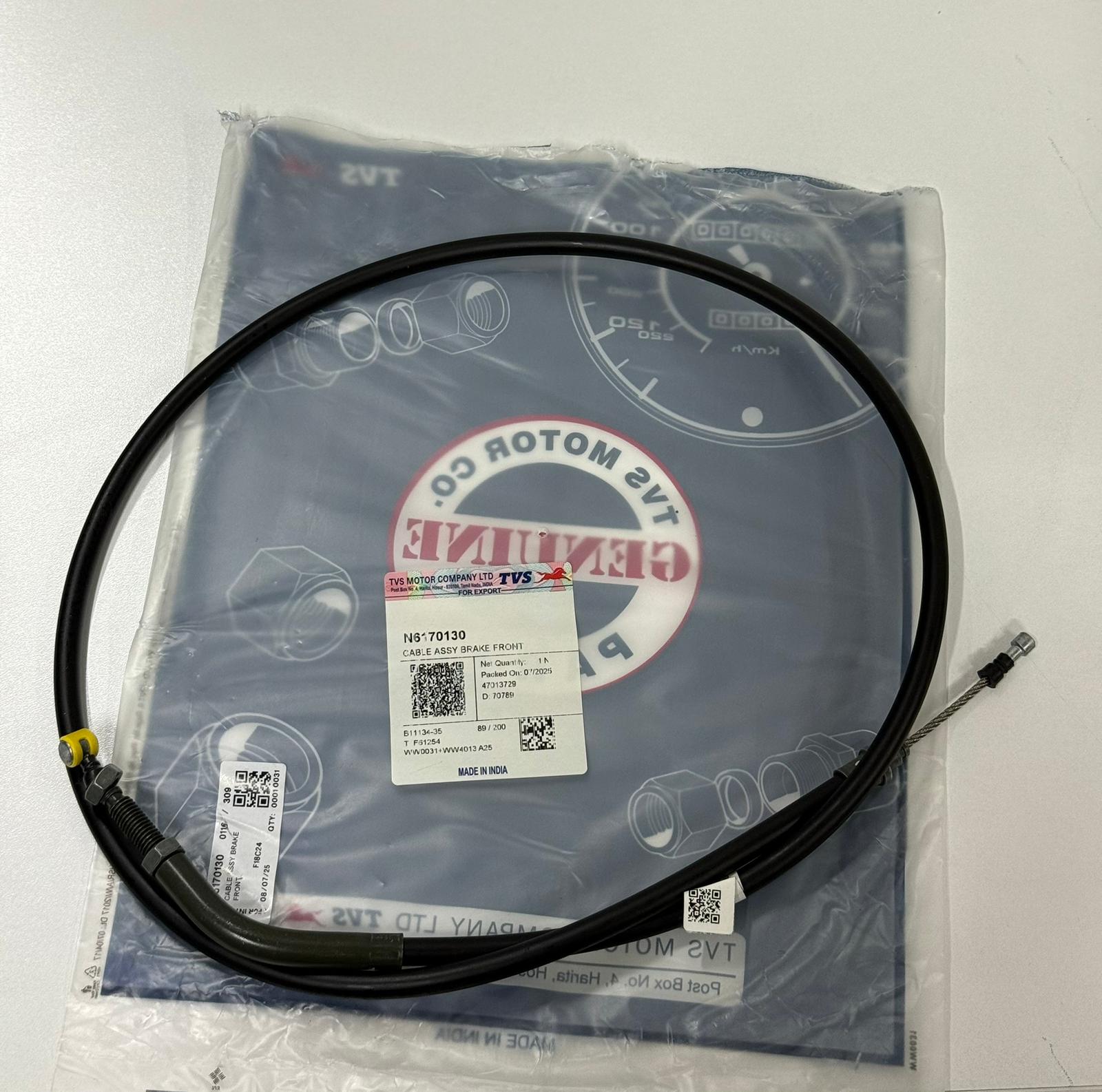 TVS ORİJİNAL ÖN FREN TELİ