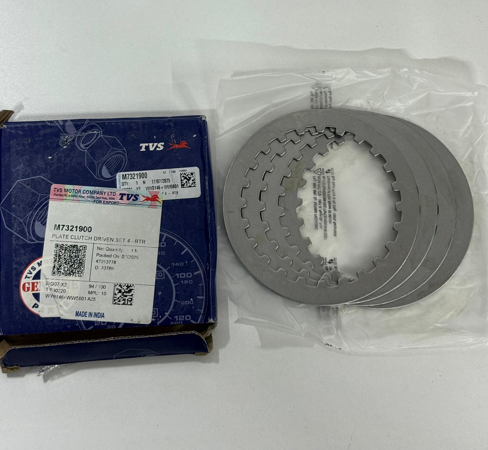 TVS ORİJİNAL DEBRİYAJ BALATA SACI