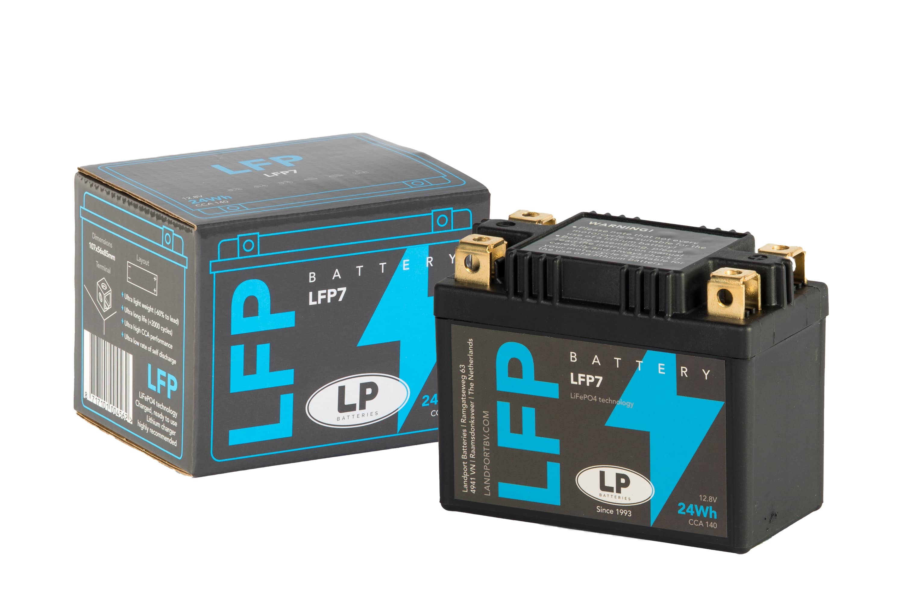 LİTYUM AKÜ (ML LFP7) 24Wh / WH:24 L:107 / W:56 / H:85 / CCA: 120