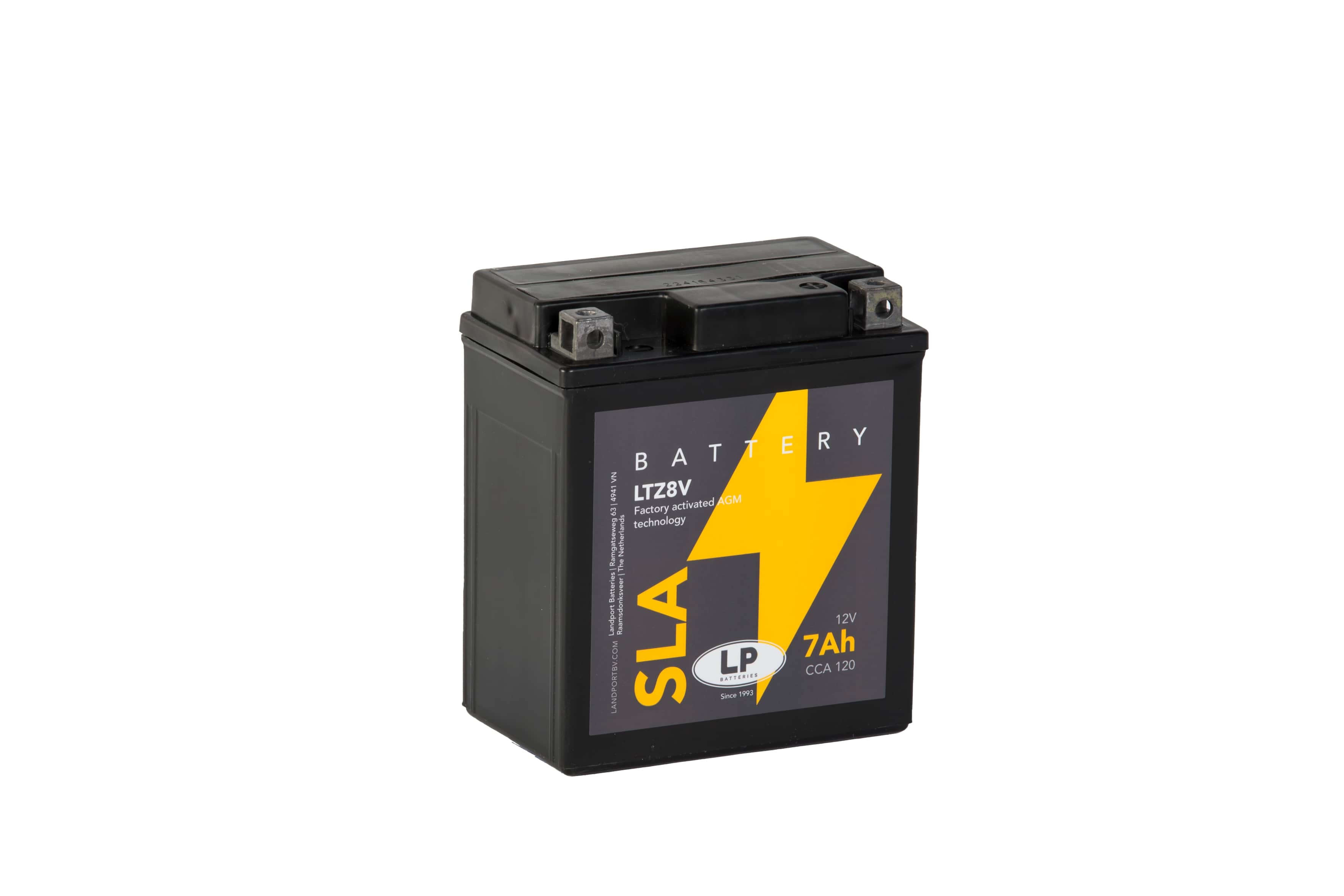 SLA AKÜ (MB LTZ8V) / 7 A / KG: 2,35 / L:113 / W:70 / H:130 / CCA: 120