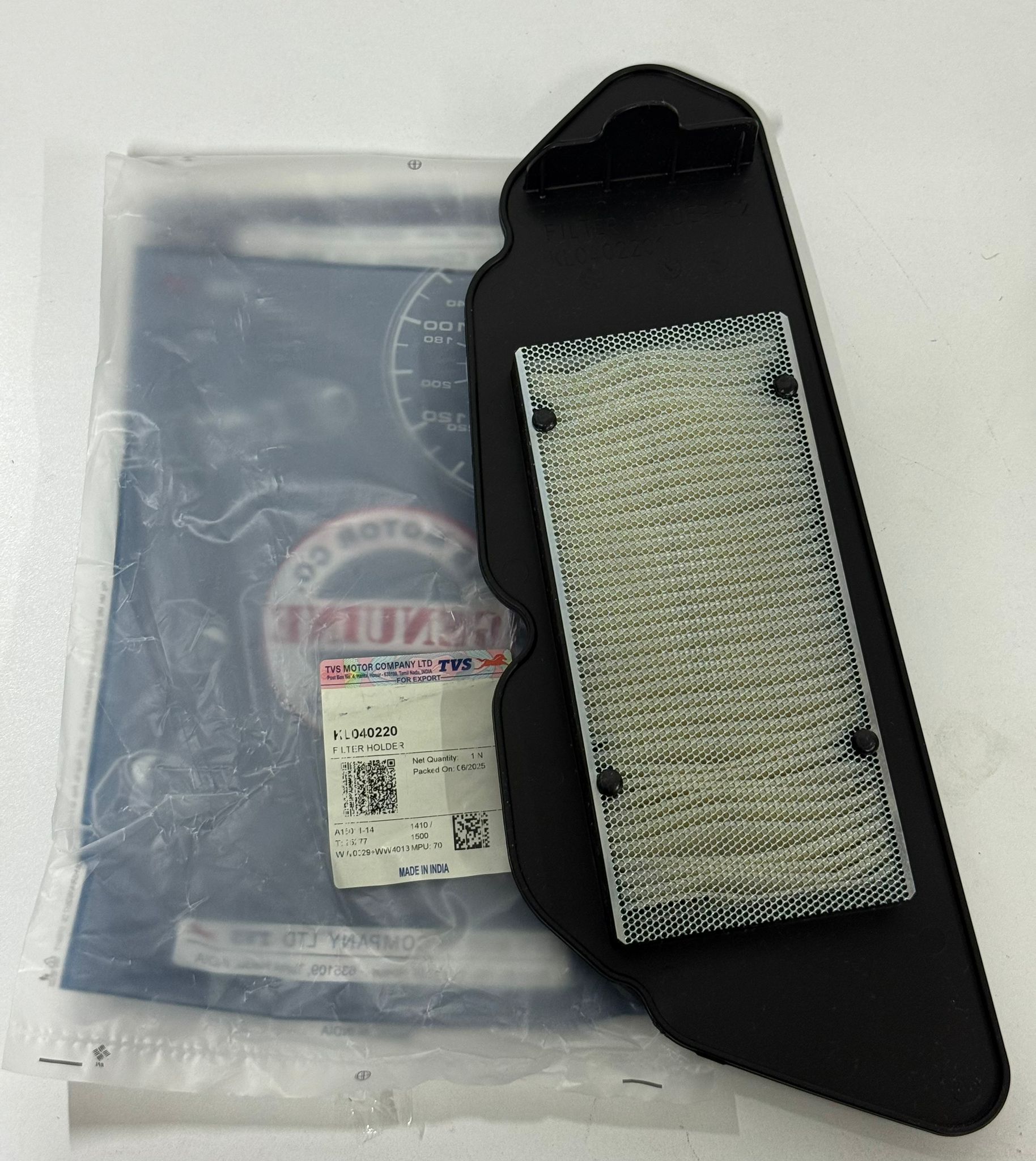 TVS ORİJİNAL HAVA FİLTRESİ