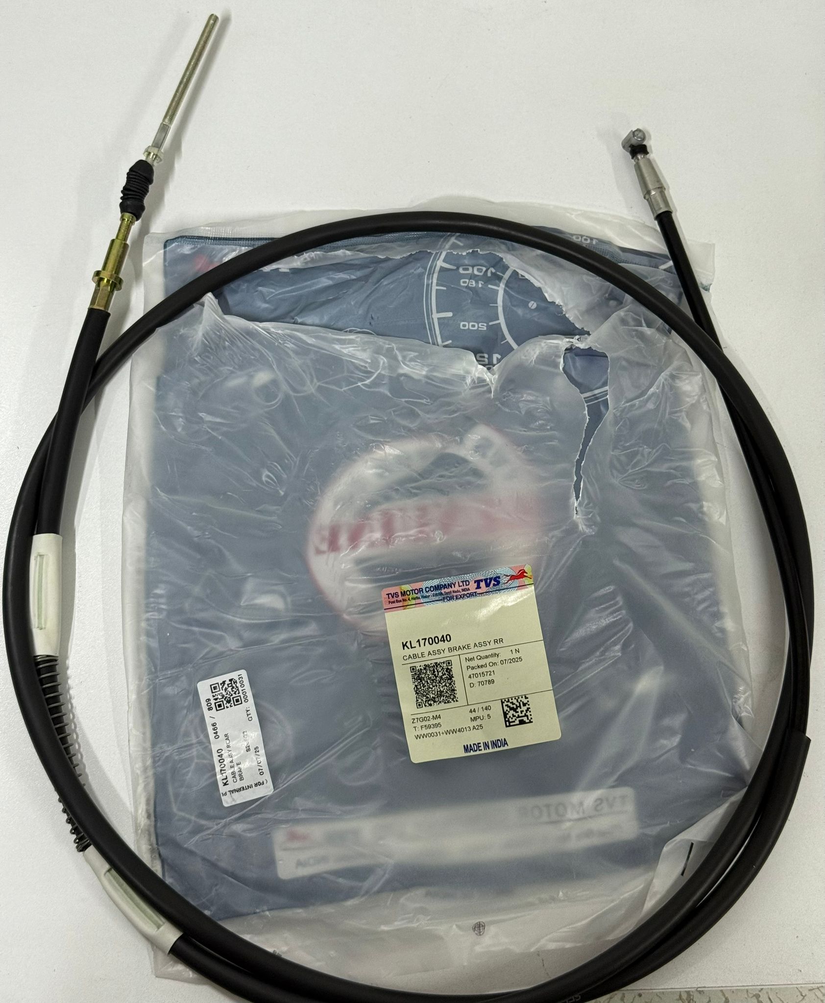 TVS ORİJİNAL ARKA FREN TELİ