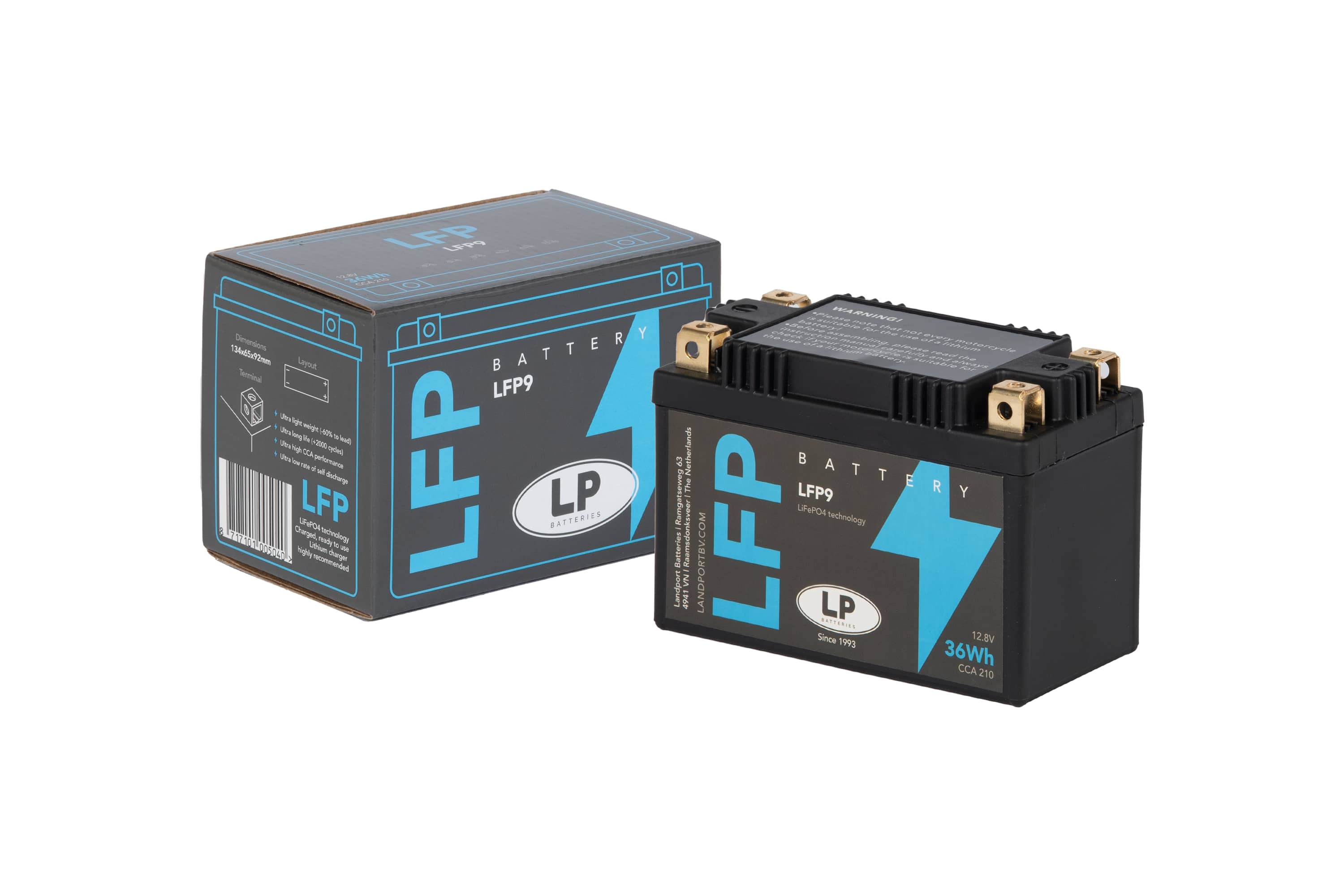 LİTYUM AKÜ (ML LFP9) 36Wh / WH:36 L:134 / W:65 / H:92 / CCA: 180