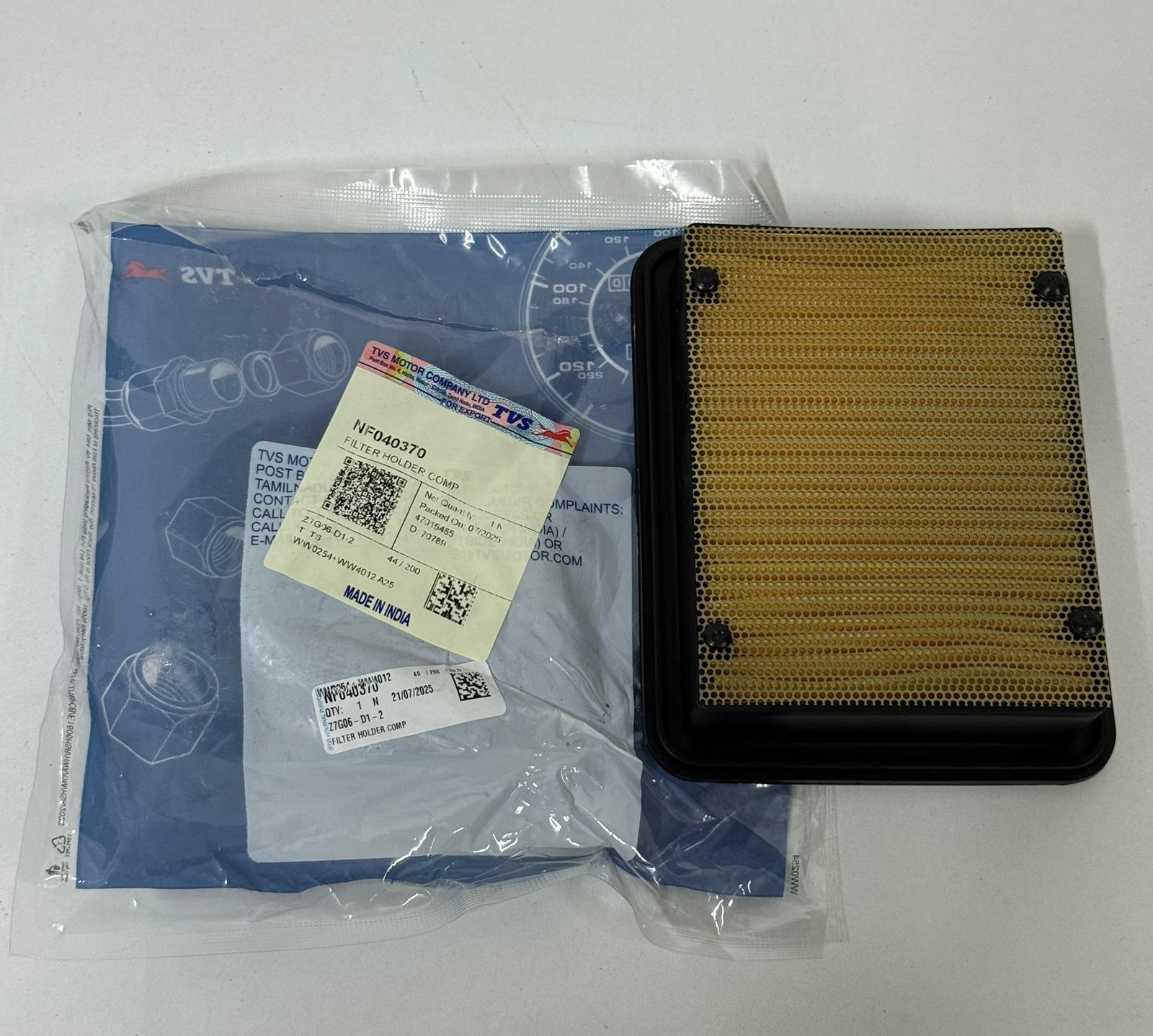 TVS ORİJİNAL HAVA FİLTRESİ