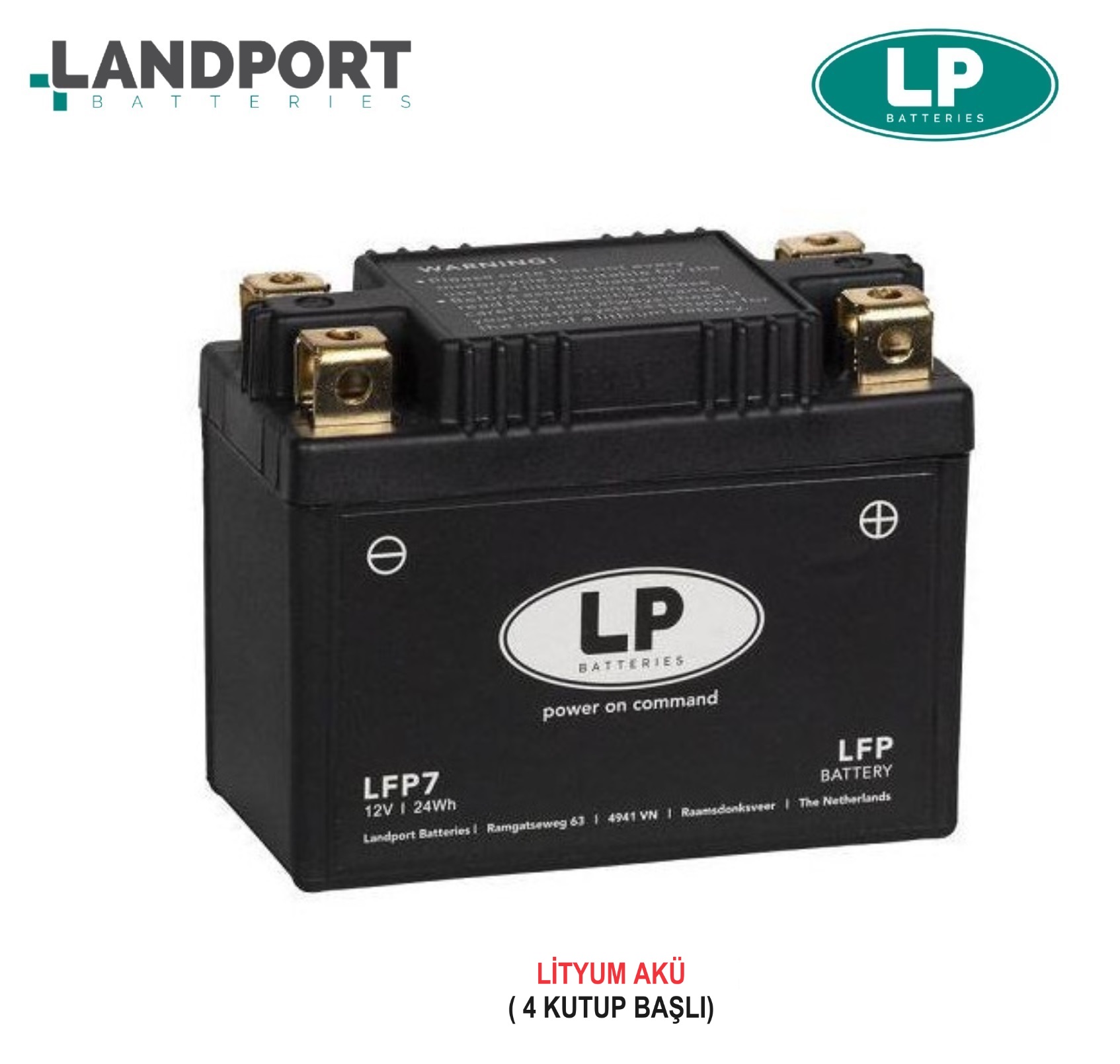 LİTYUM AKÜ (ML LFP7) 24Wh